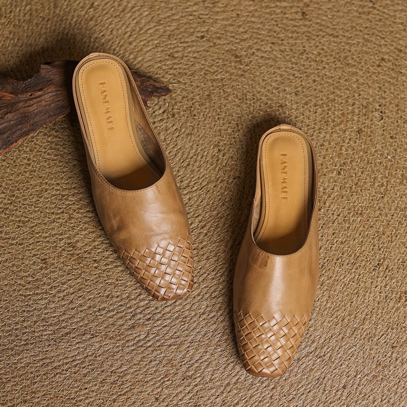 Lucia | Elegant and Stylish Leather Slides