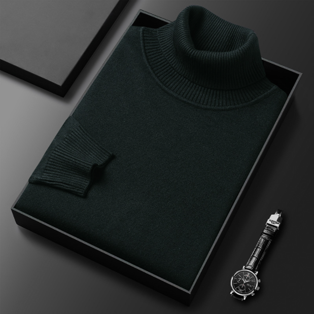 Hunter | Cashmere Turtleneck Sweater – Edler Komfort in Vielseitigem Schnitt