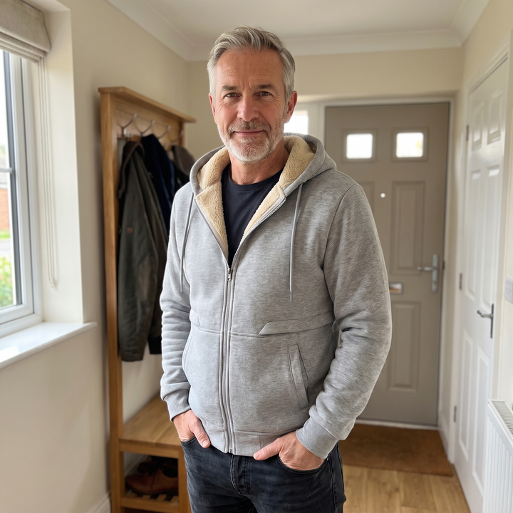 Teddy | Teddy Lined Zip Jacket – Bequeme Wärme für Männer