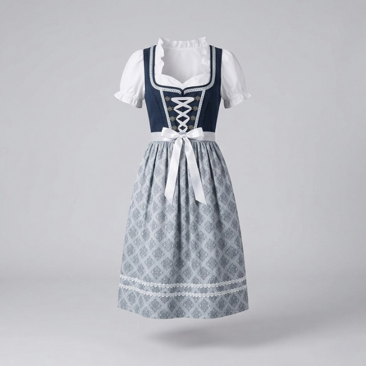 Kristin | Oktoberfest Dirndl Dress with Romantic Ruffle Details