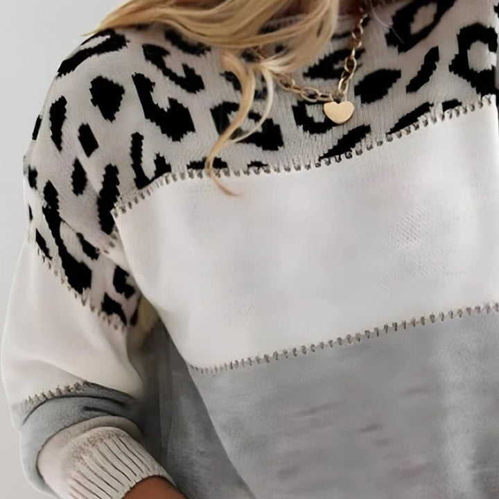 Cherry | Gemusterter Pullover – Trendiger Komfort für Frauen