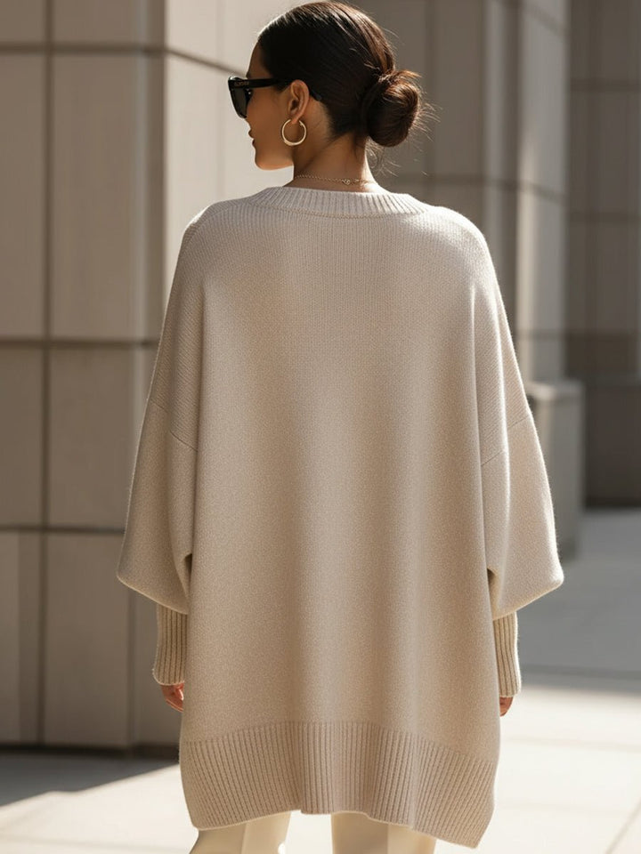 Velora | Oversized Pullover – Minimalistischer Komfort für Frauen