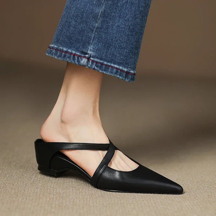 Isabella | Modern and Elegant Leather Slides