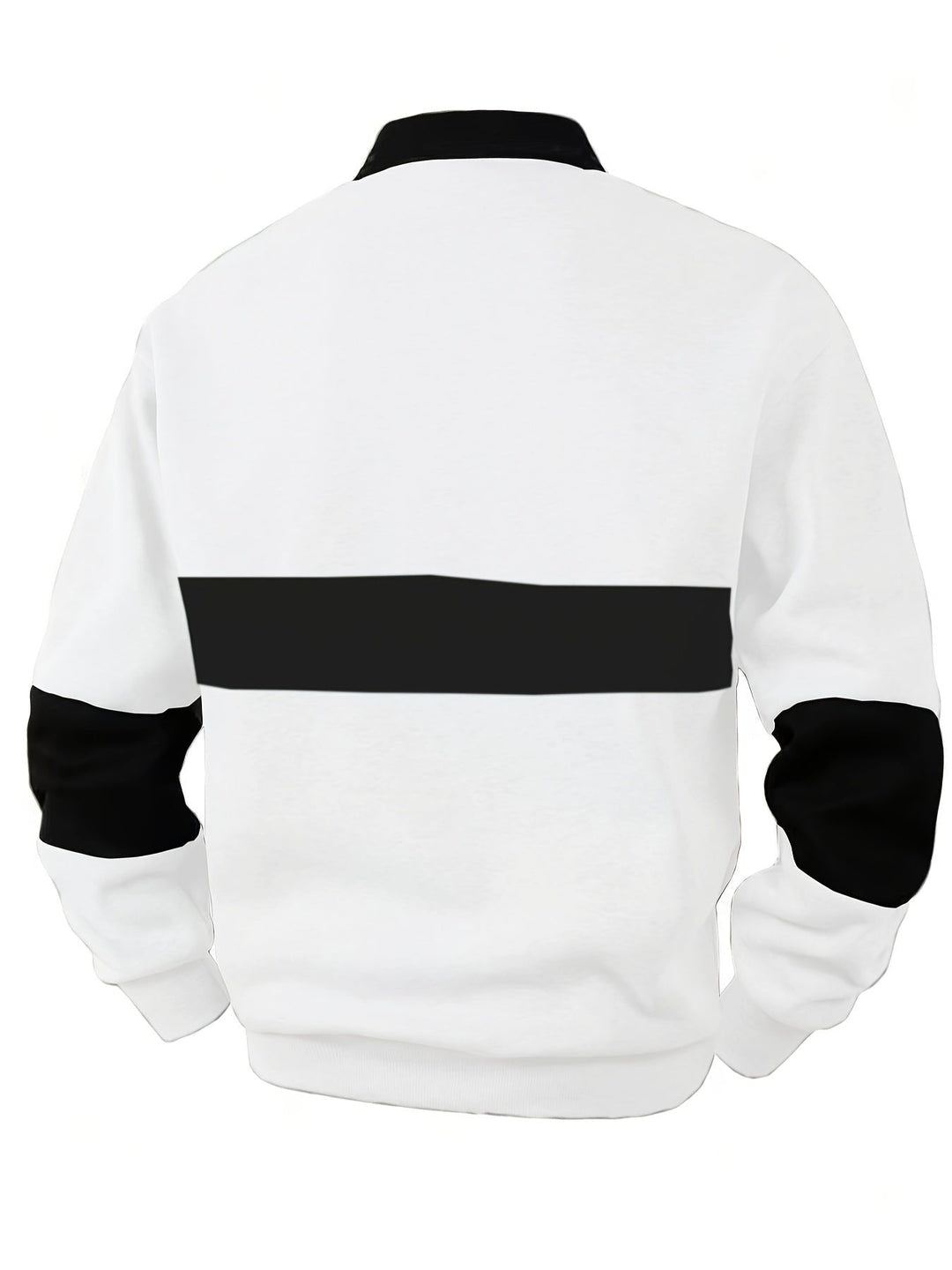 Grayson | Colour-Block Langarm Polo-Shirt