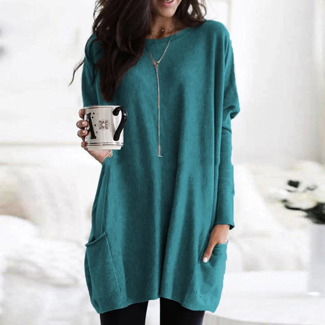 Valeria | Casual Oversized Tunic with Practical Pockets