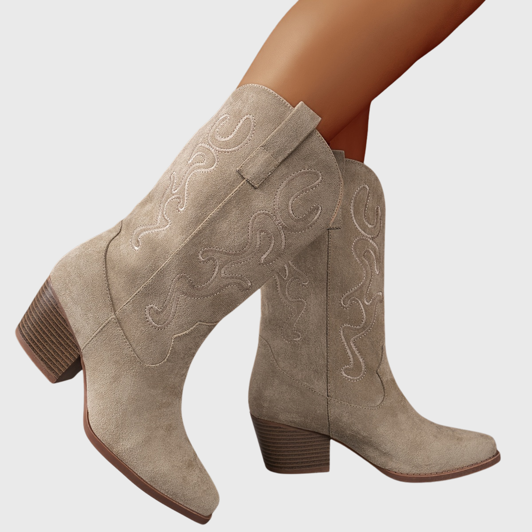 Brecka | Westernstiefel – Geräumige Wadenpassform für Damen