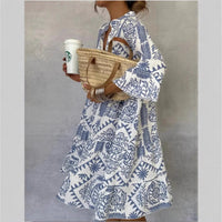 Charlotte | Enchanting and Airy Floral Tunic Dress