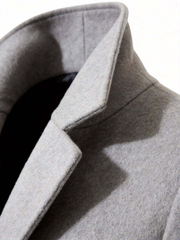Chandler | Long Trench Coat – Timeless Elegance for Men