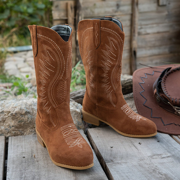 Hannah | Elegant cowboy boots in classic Western style