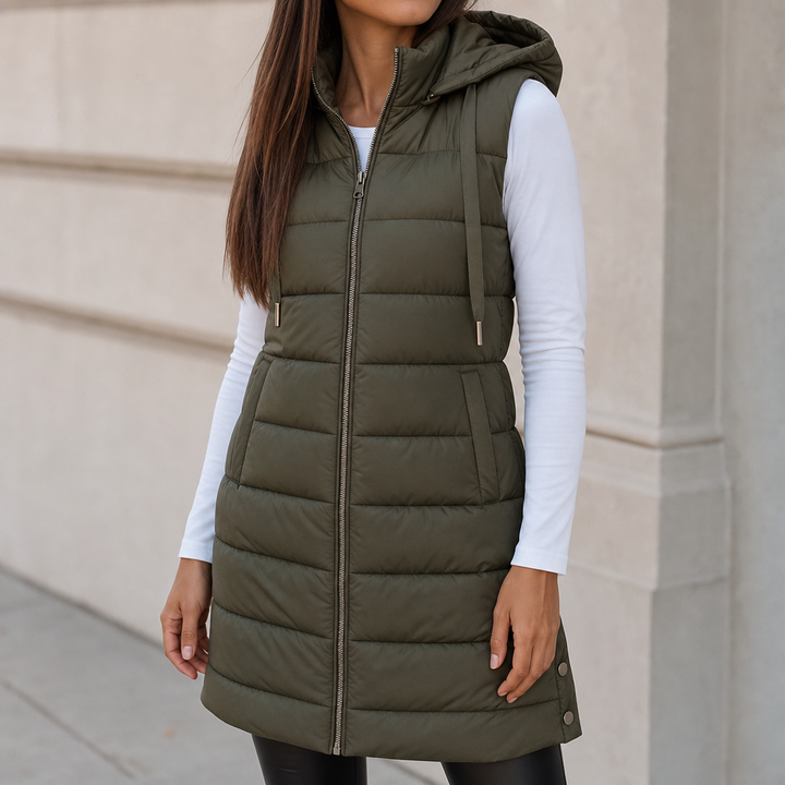 Wearbella | Longline Puffer Vest – Vielseitig für jeden Anlass