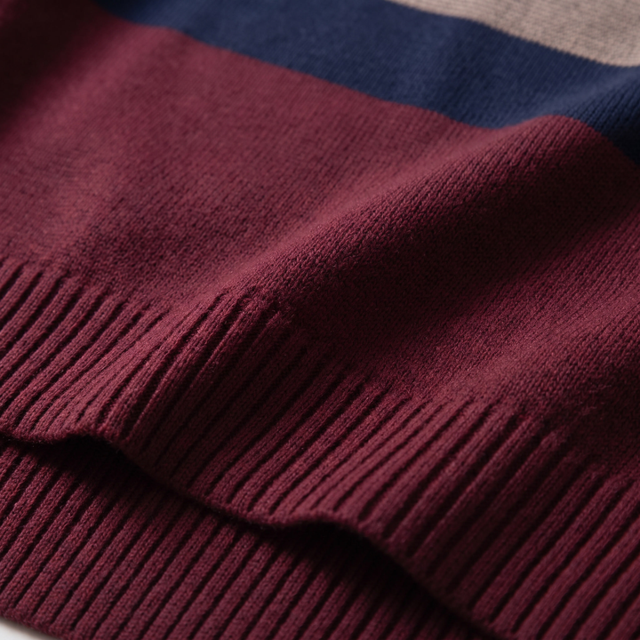 Lorven | Pullover – Midweight Strick mit Viertelreißverschluss