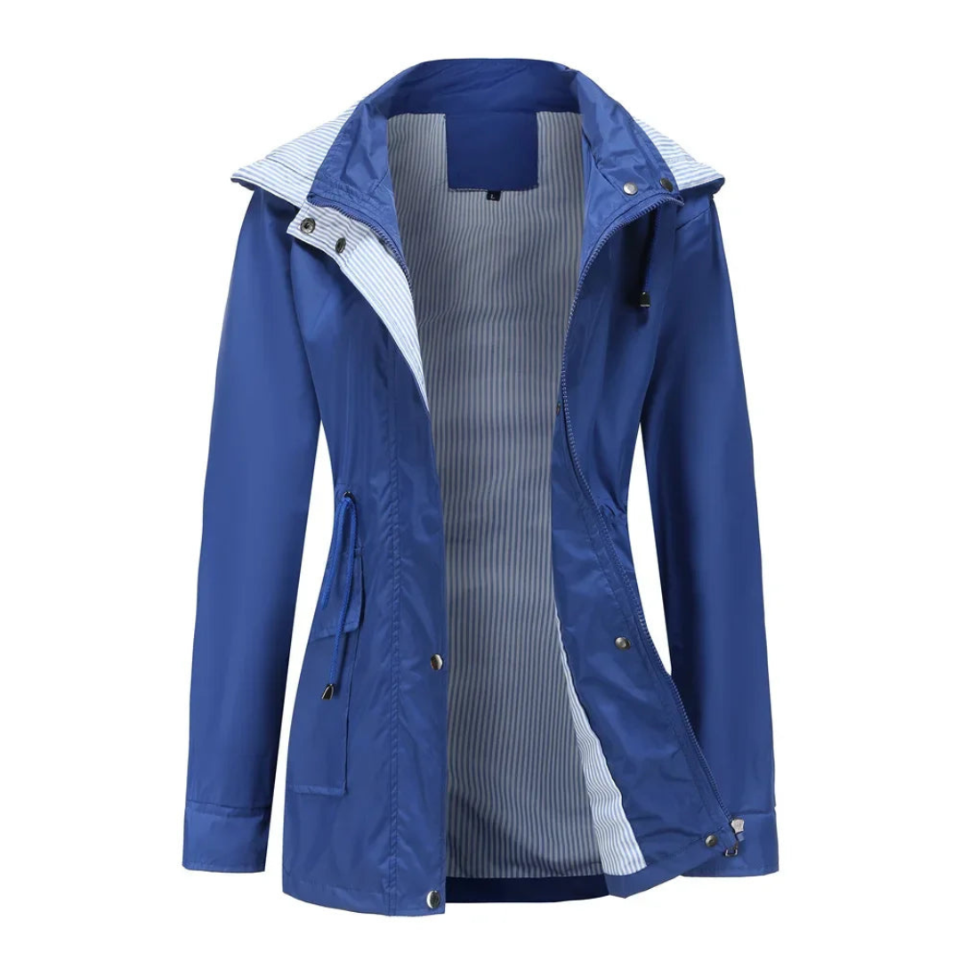 Lara | Waterproof Trench Coat – Versatile Outdoor Style for All