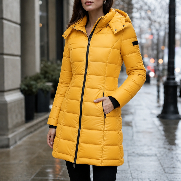 Wearbella | Mid-Length Puffer Jacket – Warm und Schick für den Winter