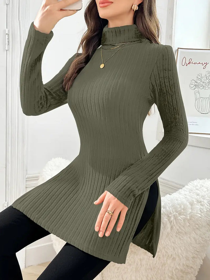 Sarah | Langärmeliger Pullover – Eleganter Slim Fit für Frauen