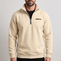 Tobias | Soft and Durable Men's Fleece Zip-Up Sweater