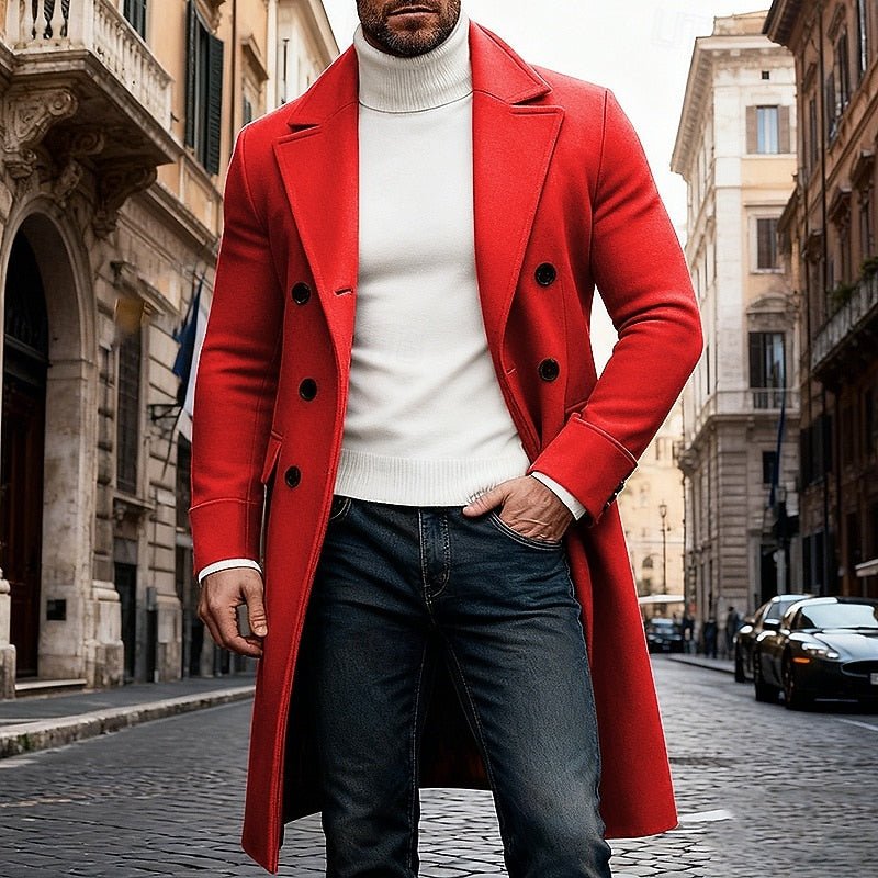 Alexander | Langer Overcoat – Zeitlos Eleganter Style