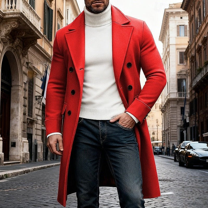 Alexander | Langer Overcoat – Zeitlos Eleganter Style