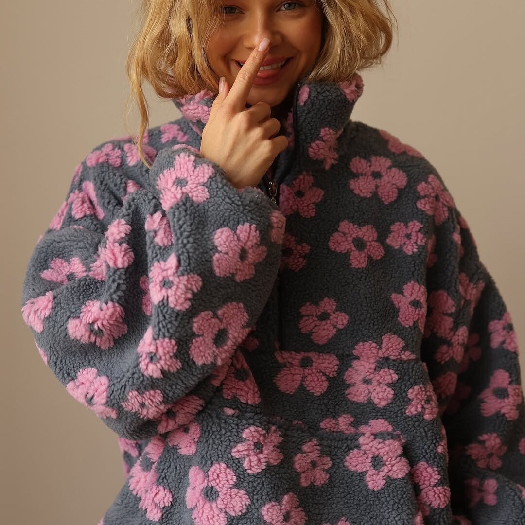 Daisy | Hoodie mit floralem Design für Frauen