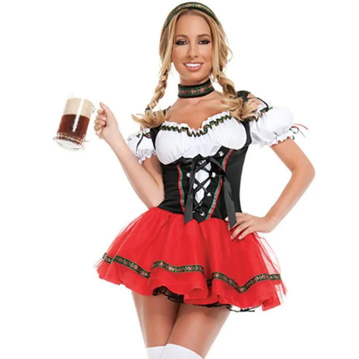 Leni | Oktoberfest Dirndl Kleid Mit Bayerischem Festzauber