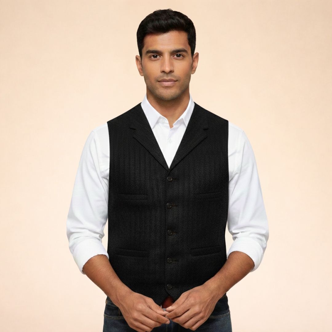 Robert | Elegant and versatile waistcoat for every occasion