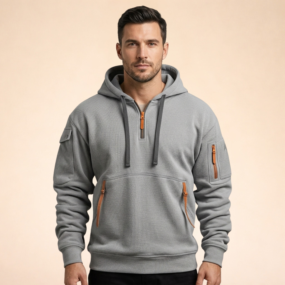 David | Breathable and Comfortable Zip-Up Hoodie