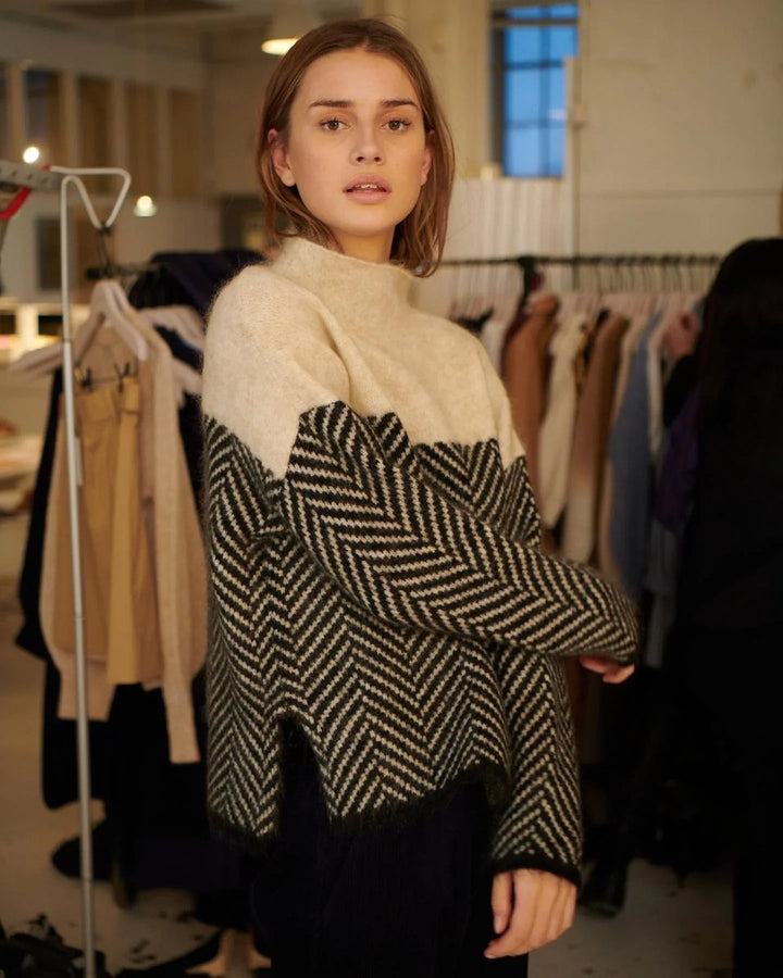 Greta | Rollkragen Pullover – Eleganter Oversized Schnitt für Damen