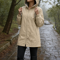 Sophie | Wasserabweisende Regenjacke Mit Kapuze Für Outdoor-Abenteuer