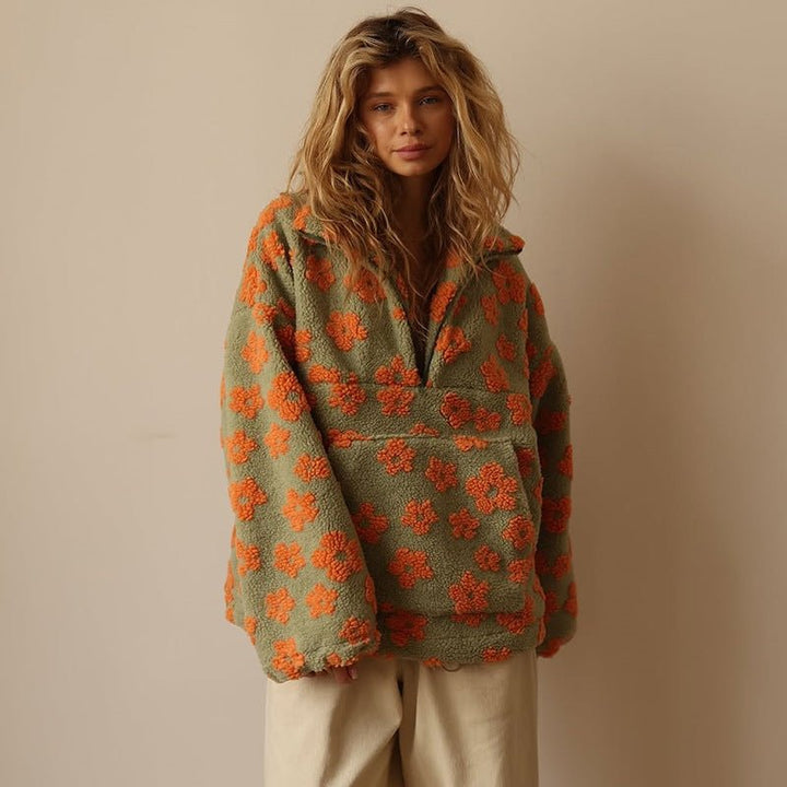 Daisy | Hoodie mit floralem Design für Frauen