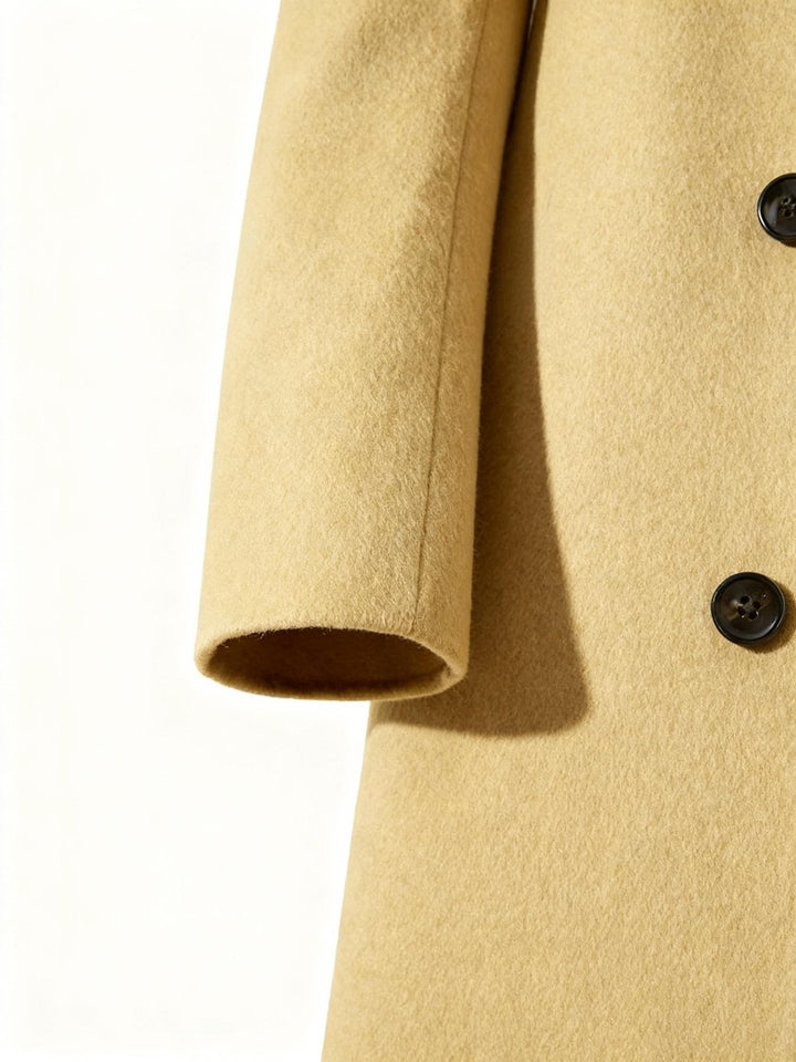 Chandler | Long Trench Coat – Timeless Elegance for Men