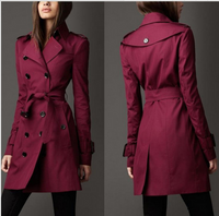 Isabella | Elegant Double-Breasted Trench Coat with Classic Charm