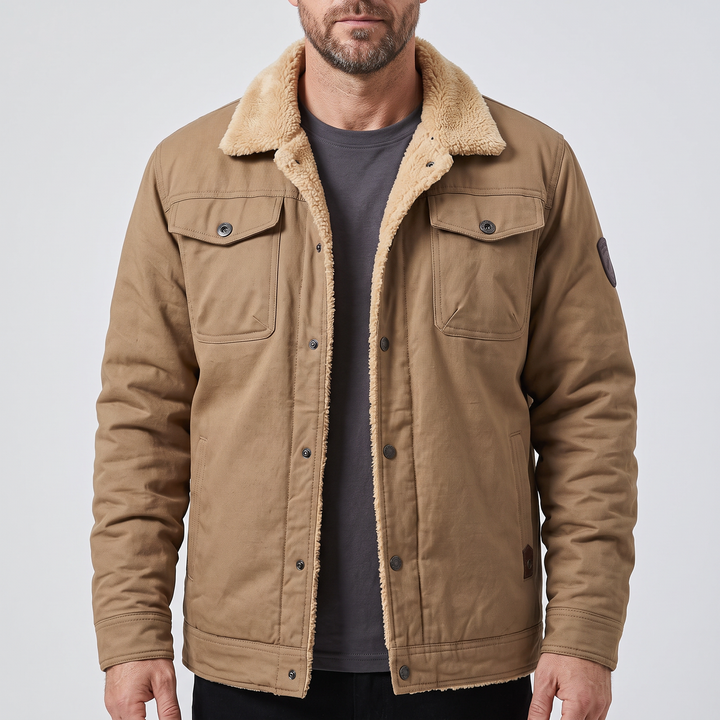 Casey | Fleece Bomber Jacket – Bequeme und Stilvolle Wärme