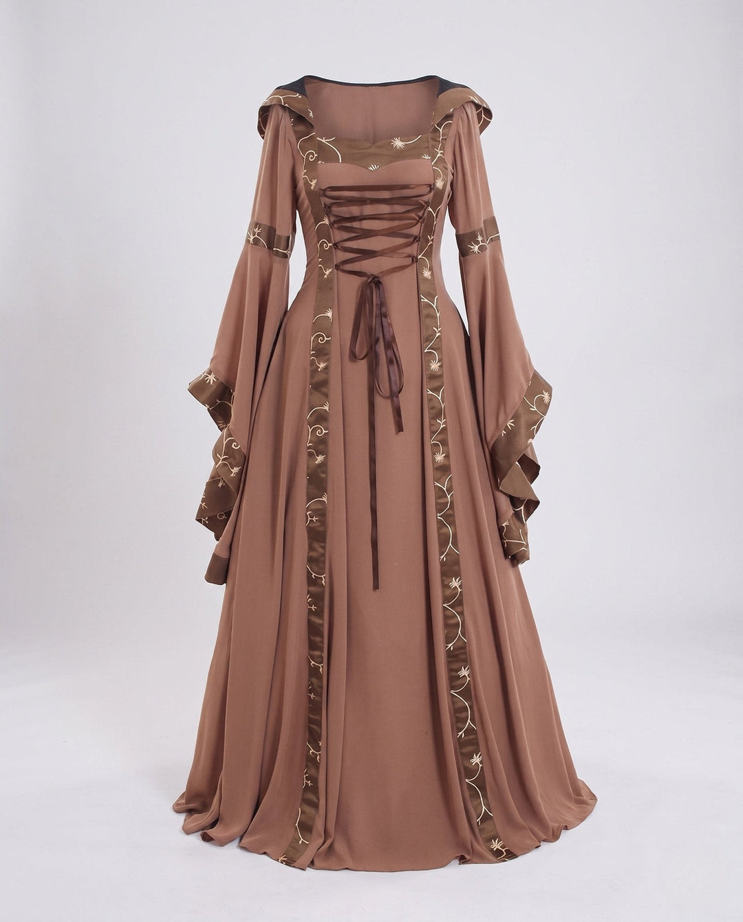 Drune | Historical Costume Dress with Elegant Lacing