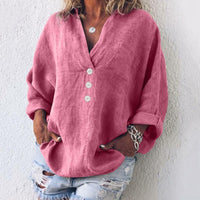 Lena | Lightweight and Breathable Cotton-Linen Blend Sweater