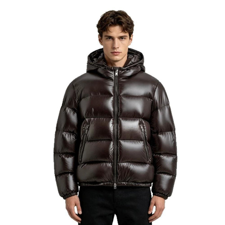 Horizon | Hooded Puffer Jacket – Casual Winter Coat for Men