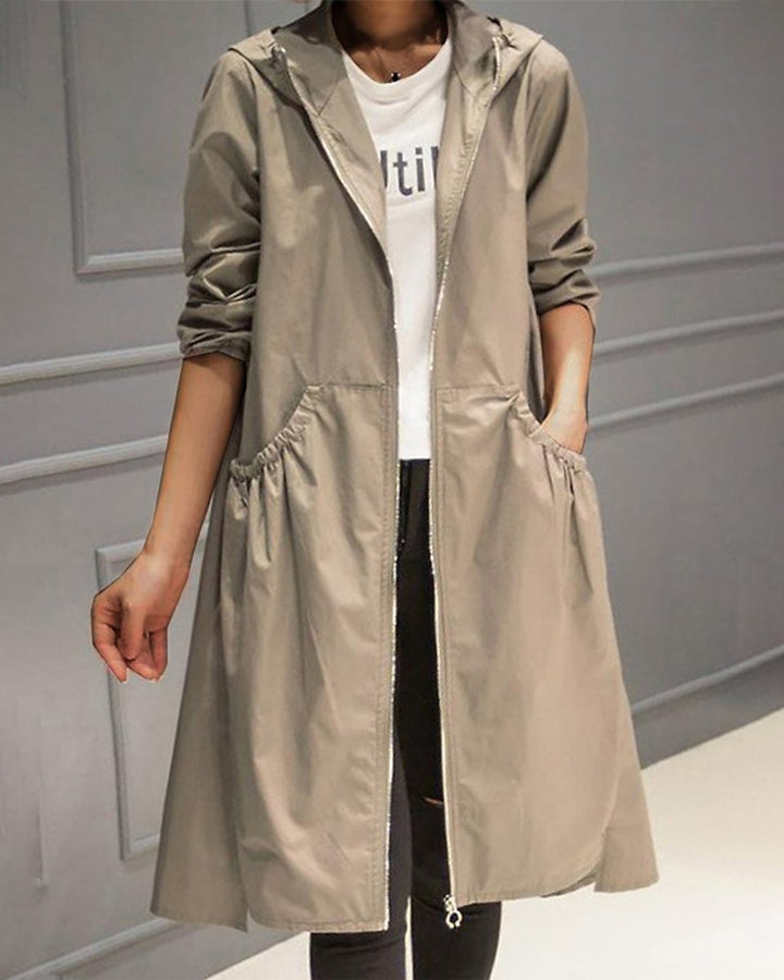Isabella | Elegant and Waterproof A-Line Jacket