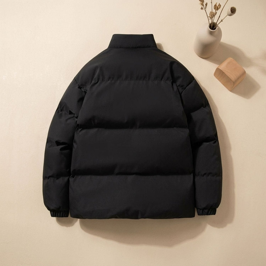 Thomas | Herren Pufferjacke mit Fleecefutter und Stehkragen