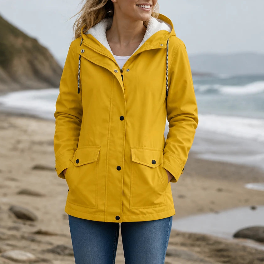 Windora | Fleece-Lined Winter Jacket – Warmer und Stilvoller Schutz für Damen