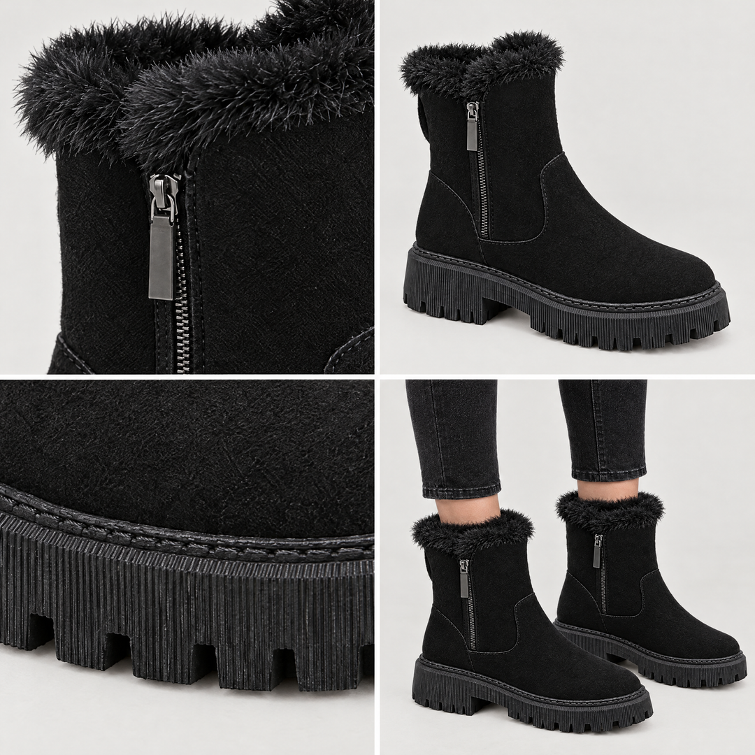 CLEATED SOLE | Winter Ankle Boots – Schicke Stiefeletten für Frauen