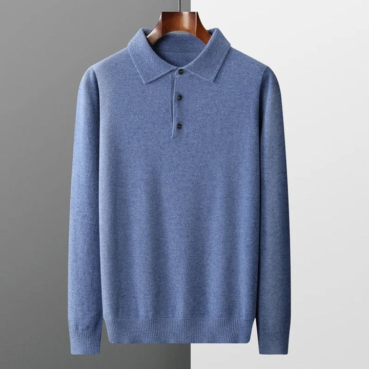 Sebastian | Knitted Sweater – Luxurious Cashmere Style for Men