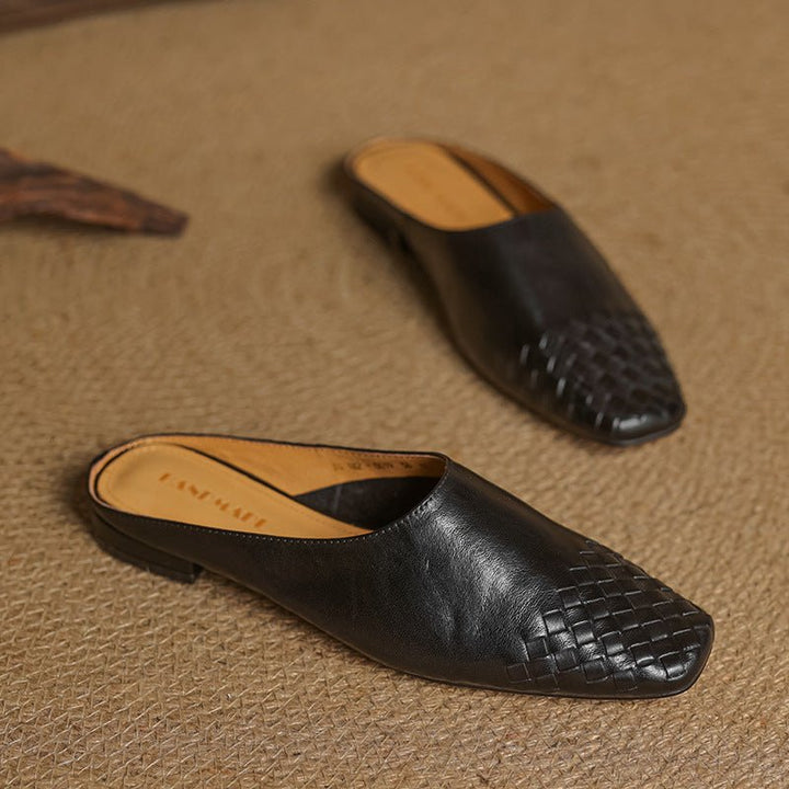 Lucia | Elegant and Stylish Leather Slides