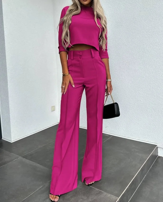 Emma | Elegant and Fashionable Two-Piece Autumn Set