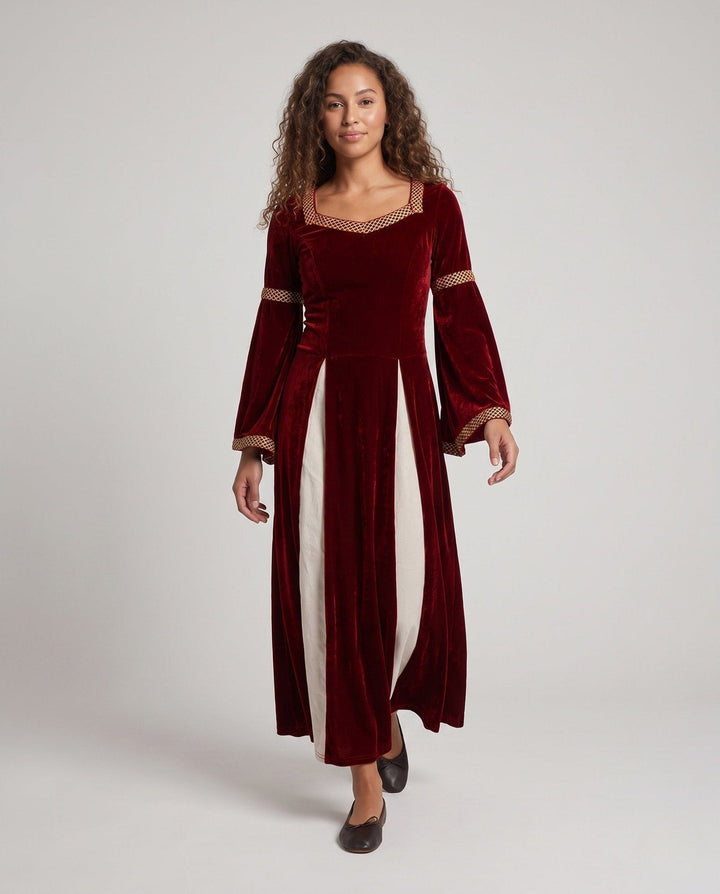 Drune | Historical Velvet Dress – Elegant Design for Women