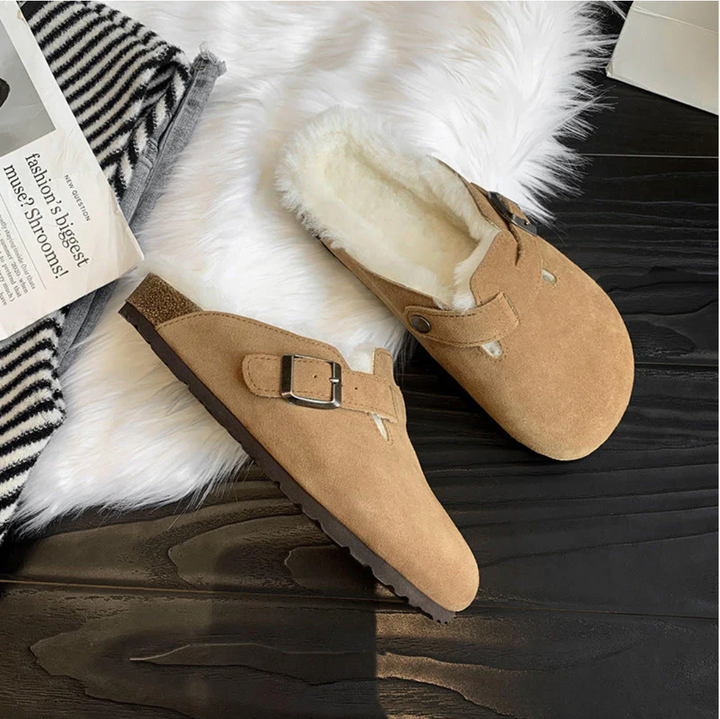 Juliane | Bequeme Clogs – Flauschig und Stützend für jeden Tag