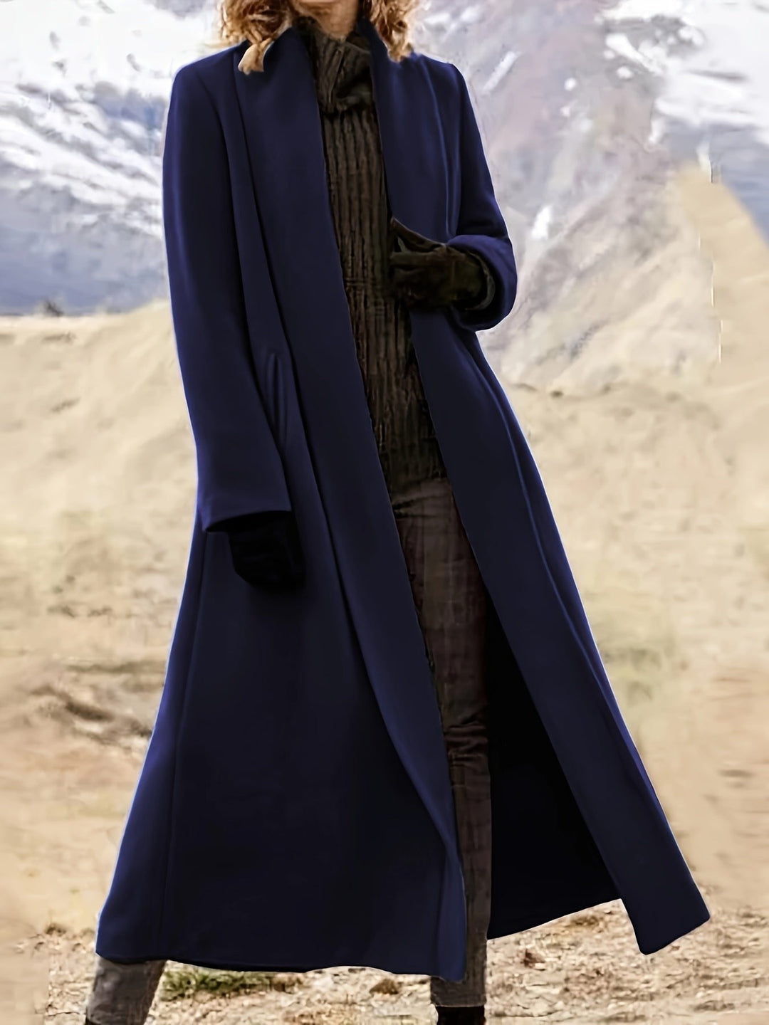 Cordelia | Longline Coat – Elegantes Design für jeden Anlass