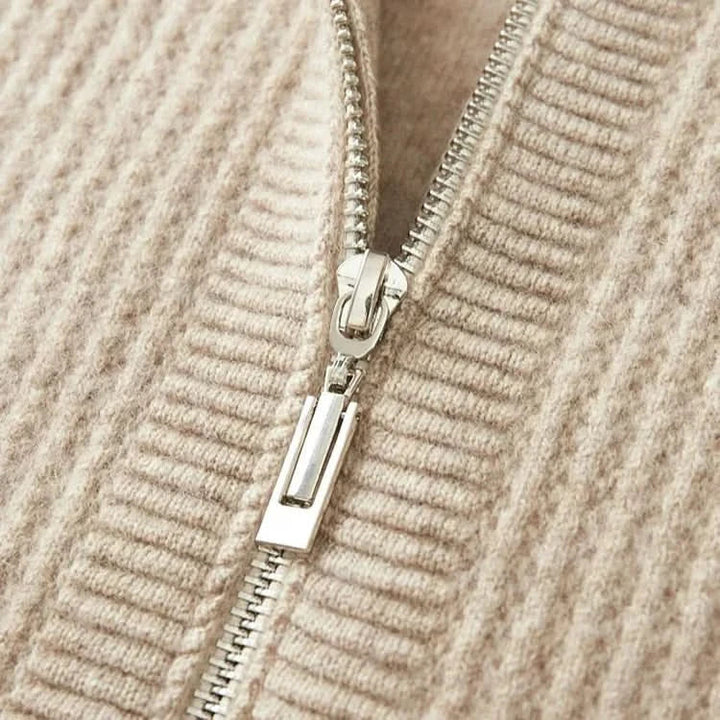 Sorrento | Cashmere Zip Hoodie – Weich und Luxuriös für Damen