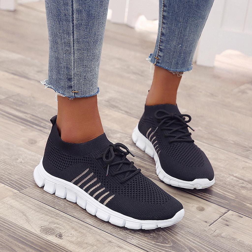 Amelia | Orthopedic and Sporty Flyknit Sneakers