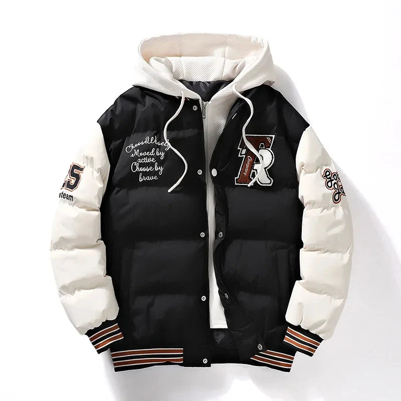 Velora | Puffer Jacket – Elegante Kapuzenjacke für Männer