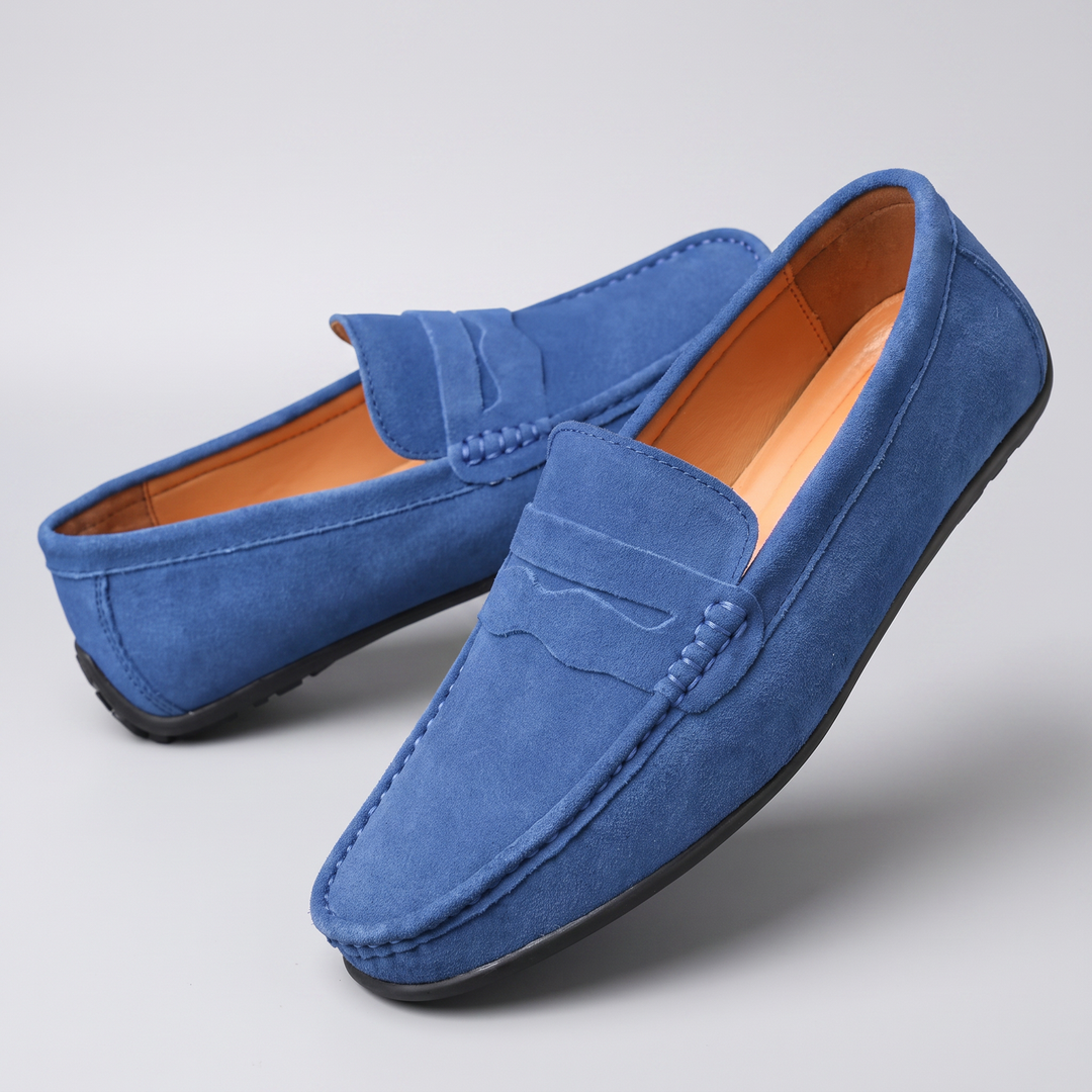 Verona | Suede Loafers – Eleganter Slip-On Stil für Männer