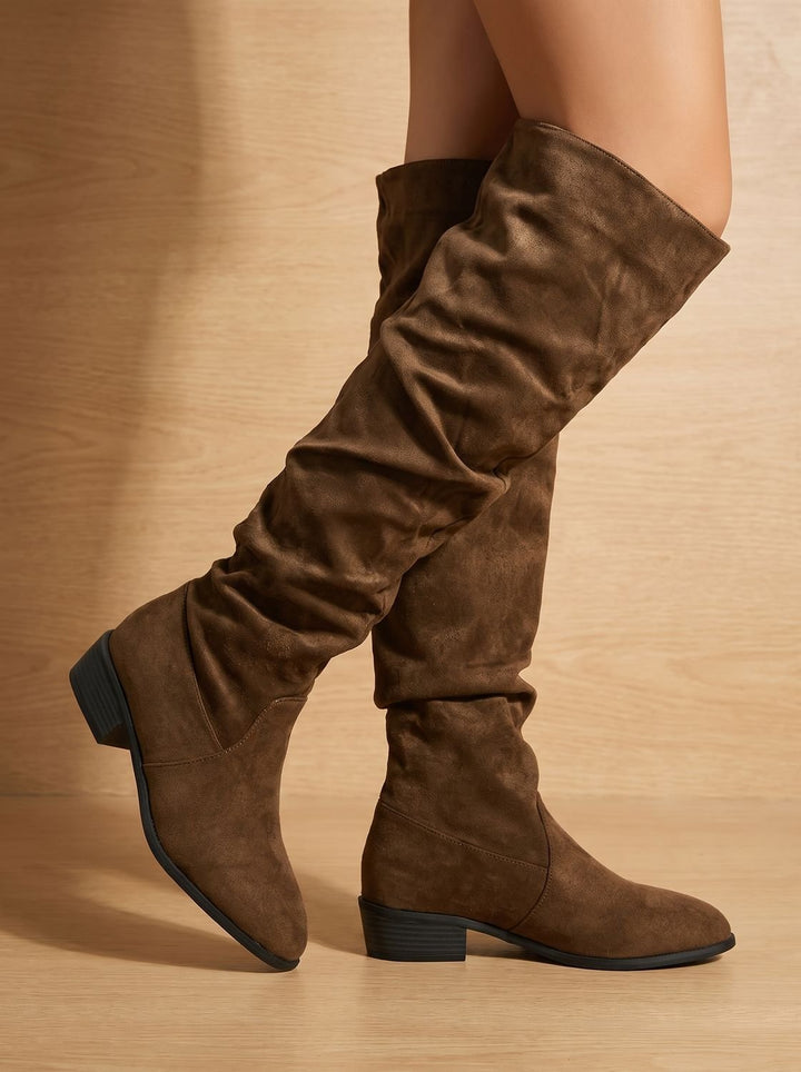 Charlotte | Überknie Stiefel – Eleganter Look für Frauen