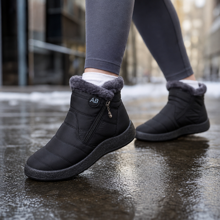Lunavia | Zipper Ankle Boots – Warm und Wasserabweisend für Frauen